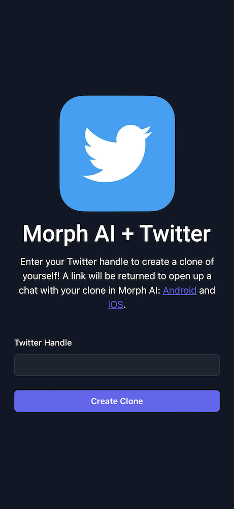 Morph AI App